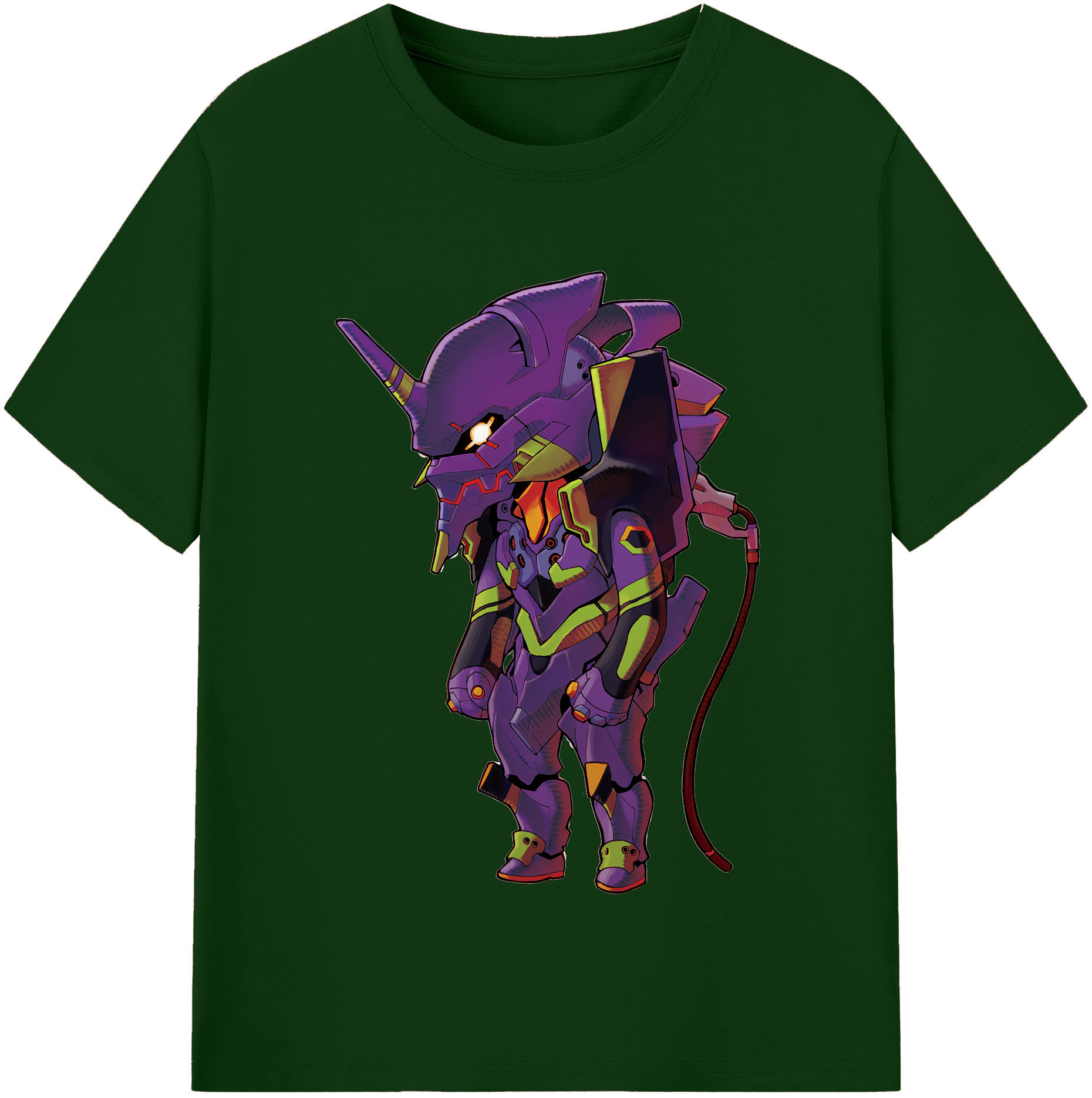（画像用） EVA 新世紀エヴァンゲリオン 綿100％半袖Tシャツ（フロントプリント）